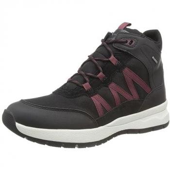 Geox Braies ABX Chaussures de Tennis Noires Femme