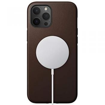 Estuche Urbano Nómada Magsafe, Cuero Marrón Rústico, iPhone 12 Pro Max