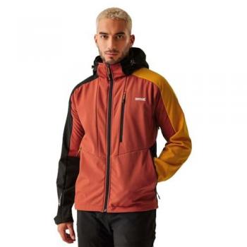 Giacca Softshell Regatta Hewitts X Rosso Ocra/Nero