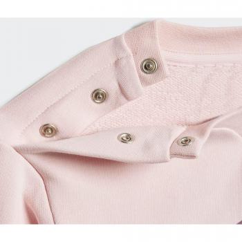 Adidas Disney Minnie & Daisy Mädchen Set: Sweatshirt und Leggings, Rosa, Regular Fit, 9-12 Monate