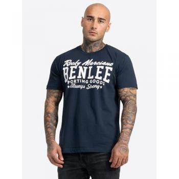 Benlee Rocky Marciano Retro‑Logo Herren‑T-Shirt – Blaue Variante – Größe M
