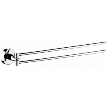 Nimco Unix 13096n‑26 – Porte‑serviettes pivotant en chrome, 405 mm