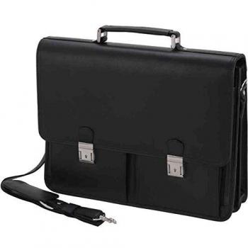 Attaché-case 15 Similicuir Noir Veneto