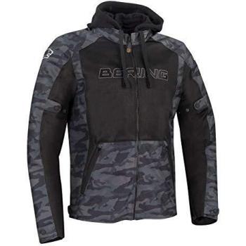 Chaqueta Bering Spirit para moto color negro