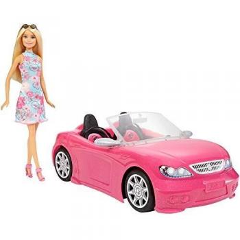 Barbie Voiture avec Sièges Noirs