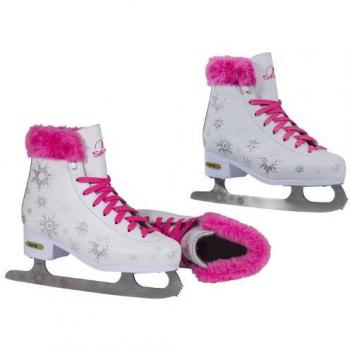 SFR Skates Snowflake Patines de Hielo Unisex Niños Rosa