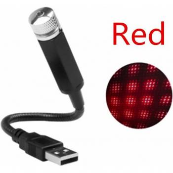 USB LED Decorative Lamp – Car Roof Star Night Light Projector, Adjustable Multiple Lighting Effects, Galaxy Lamp