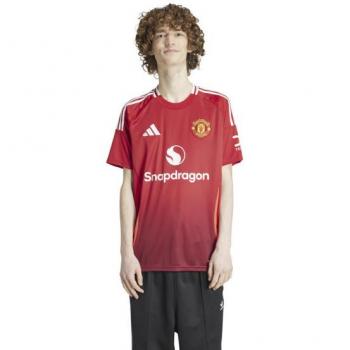 Rosa Roja: Camiseta Oficial Manchester United 2024/25 – adidas