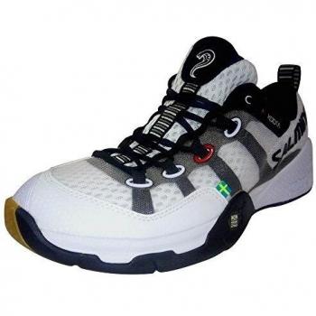 Salming Kobra Damen 38⅔ – Weißer Hallenschuh für Handball & Squash