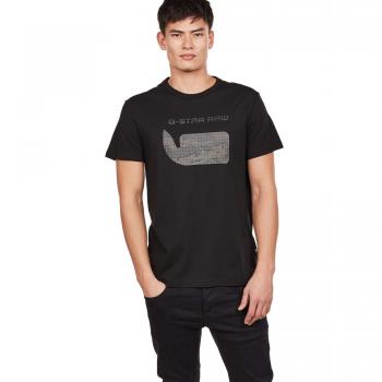 Camiseta G-STAR RAW Graphic 07 para Hombre, Negro