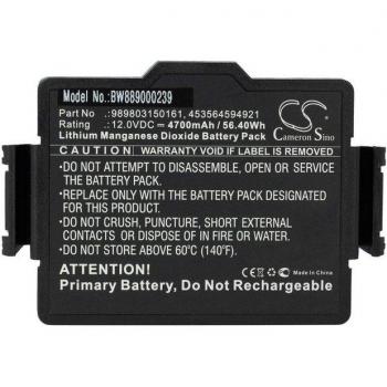 Replacement Battery for Philips Medical Equipment by Vhbw (4700mAh, 12V)