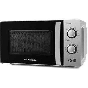 Orbegozo MIG 2138 Microwave Oven with Grill, 20 Liters Capacity, 5 Function Levels and 3 Combined
