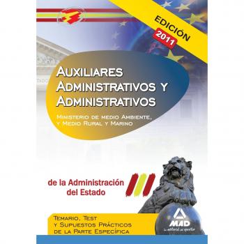 Auxiliares administrativos y administrativos de la administración del estado. (Tapa blanda).