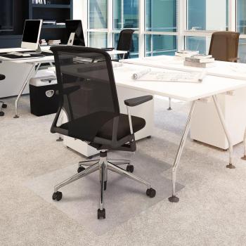 Tapis protecteur pour moquette 90 x 120 cm en PVC