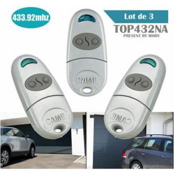 Télécommande d'origine TOP432NA 3 pièces fréquence 433,92 MHz
