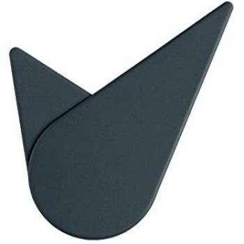 Stelton Birdie Uhr mit dunkler Grautönung