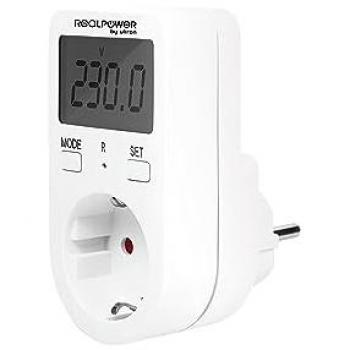 RealPower EM-1 Energiemessgerät mit Display und Kostenermittlung