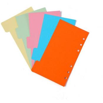 5Pcs A5 A6 Stationery Index Dividers