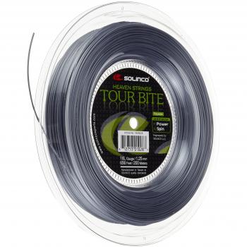 Solinco Tour Bite 19 gauge (1.10mm) tennis string in a reel (656 feet/197 meters)