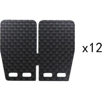 ZS Racing 20PCS Reed Valve Plate for Yamaha Banshee350