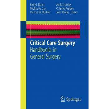 Critical Care Surgery: Handbooks in General Surgery