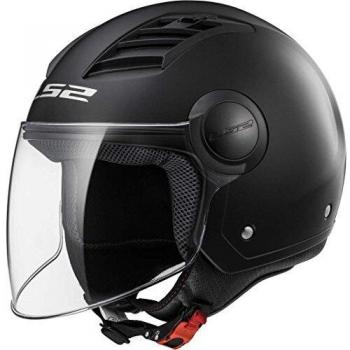 LS2 casque jet Airflow noir taille XL
