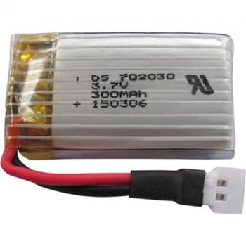 Batteries Lipo rechargeables 3.7V 300mAH pour Udi U816 U830 F180 E55 FQ777 FQ17W Hubsan H107 Syma X11C FY530