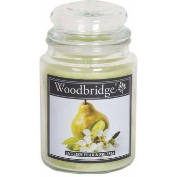 Poire Anglaise & Fresia – Bougie Woodbridge