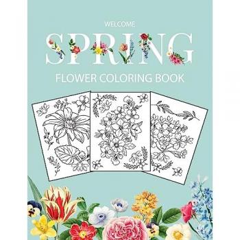 Bucur House: Flower Coloring Book