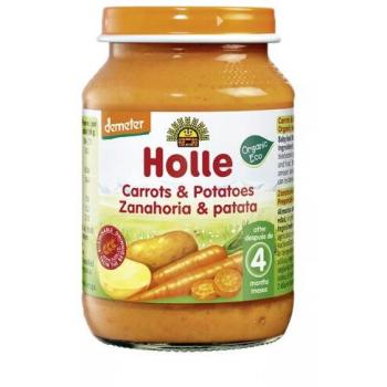 10 x Frasco de Cenoura e Batata Bio 4m+ 190 g