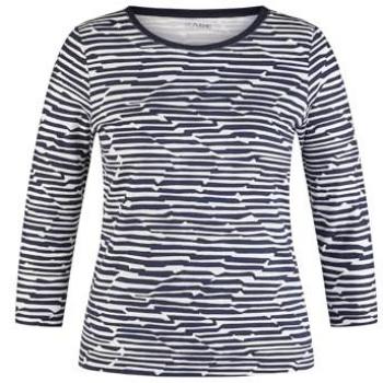 Rabe 3/4-Arm-Shirt in Streifenoptik
