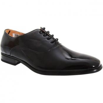Chaussures de ville à lacets en PU verni Goor