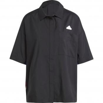 Camisa negra adidas para mujer