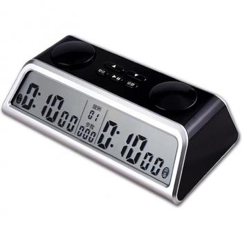 Juego Ajedrez Electrónico Go: Reloj con Material ABS y Voz