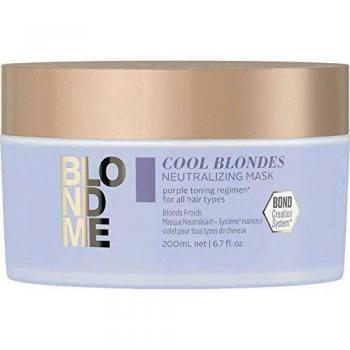 Schwarzkopf Professional BlondMe Cool Blondes Maske zur Neutralisierung gelber Töne 200 ml