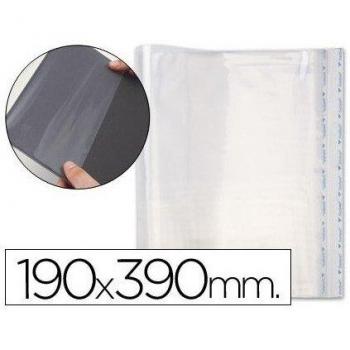 Forralibro pp ajustable adhesivo 190x390mm Sadipal 02001