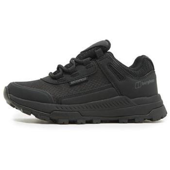 Kids' Berghaus Galactic Low Waterproof Sneakers – Black, Size 3