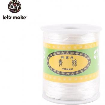 Bracelet d’attachement bébé – 75 m, 1 mm, nylon satiné