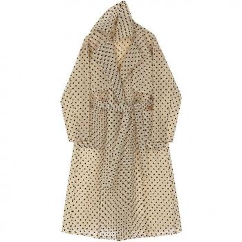 Women's Long Sleeve Polka Dot Jacket