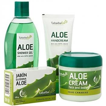 Tabaibaloe Wellness‑Geschenkpaket – Duschgel, Seife, Handcreme, Bodycream