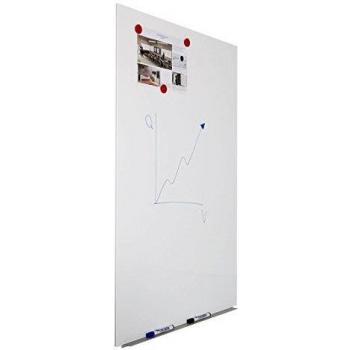 Pizarra blanca Rocada Skinwhiteboard Pro lacada magnética 75x115 cm