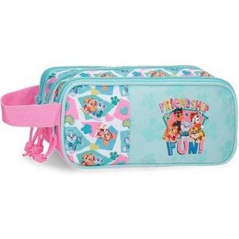 Porta Todo Niño Patrulla Canina Friendship Fun Triple Cremallera