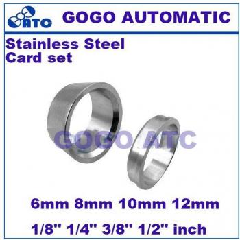 Seal Ring Fitting Accessories Set for 6, 8, 10, 12mm & 1/8, 1/4, 3/8, 1/2 Tubes