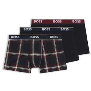 BOSS Trunk Boxershorts 3er-Pack mit Logo
