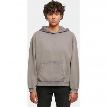 Build Your Brand Damen Oversize Kapuzenpullover Acid Washed
