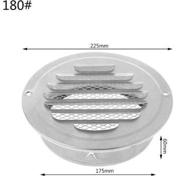 Round Stainless Steel Ventilation Cover