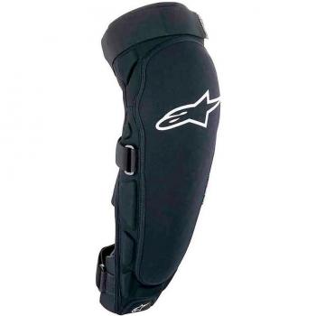 Genouillère vélo Alpinestars A‑IMPACT PLASMA PRO, couleur noire, taille S