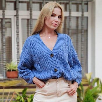 Long Sleeve Knit Cardigan for Women