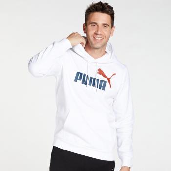 Sweat-shirt Puma Logo Big 2 Col Blanc