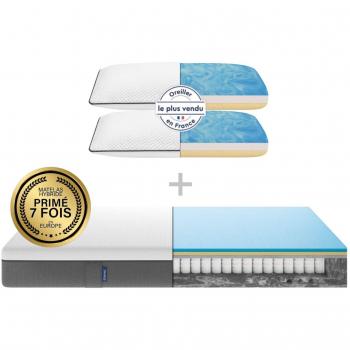 Ensemble Matelas Hybride Emma 160x200